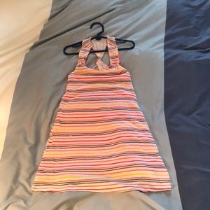 DONATED— NWOT: ELLA MOSS girls racerback striped tank dress